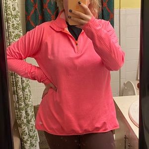 Women’s workout quarter-zip sweater